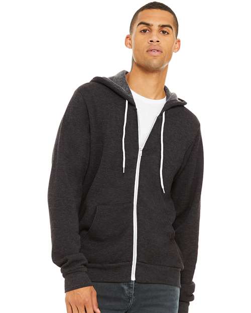 3XL - Sponge Fleece Full-Zip Hoodie - 3739