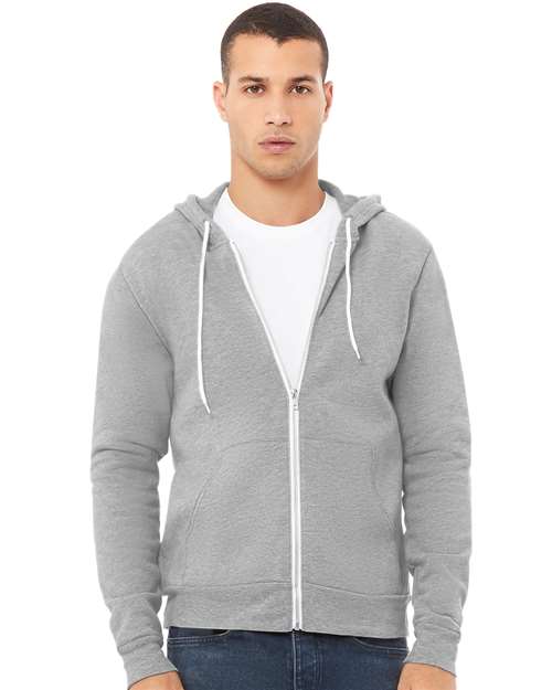 3XL - Sponge Fleece Full-Zip Hoodie - 3739