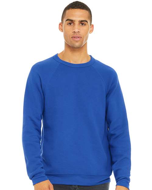 3XL - Sponge Fleece Raglan Crewneck Sweatshirt - 3901