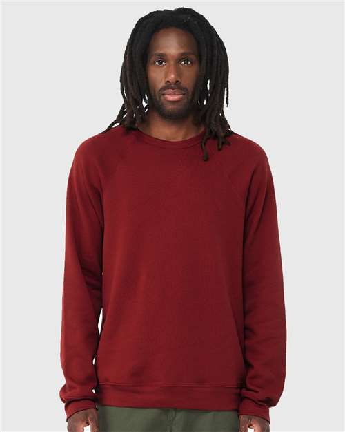 3XL - Sponge Fleece Raglan Crewneck Sweatshirt - 3901