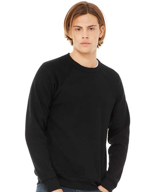 3XL - Sponge Fleece Raglan Crewneck Sweatshirt - 3901