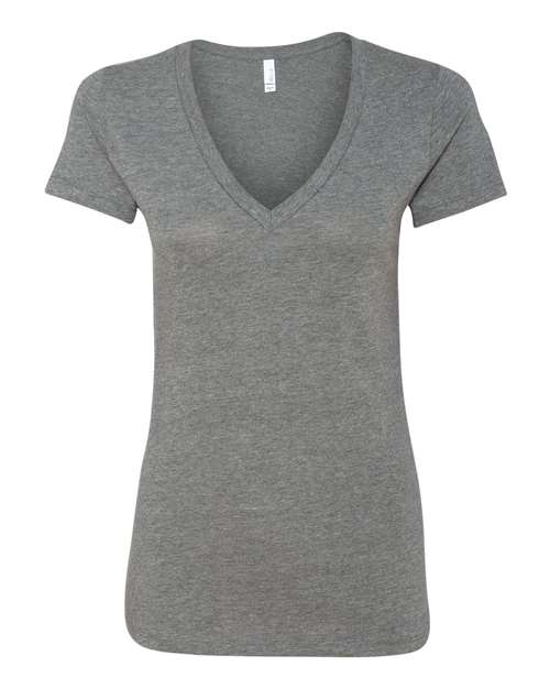 Women’s Jersey Deep V-Neck T-Shirt - 6035