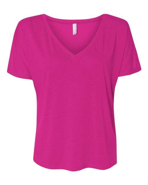 Women’s Slouchy V-Neck T-Shirt - 8815