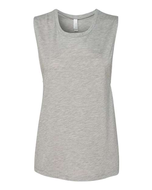 2XL - Women's Flowy Scoop Muscle Tank - 8803