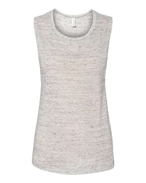 2XL - Women's Flowy Scoop Muscle Tank - 8803