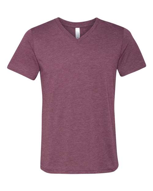 2XL - Triblend V-Neck Short Sleeve T-Shirt - 3415