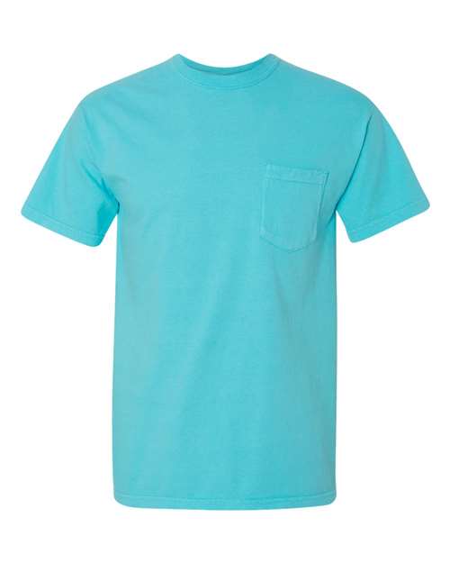 3XL - Garment-Dyed Heavyweight Pocket T-Shirt - 6030