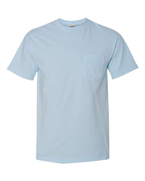 3XL - Garment-Dyed Heavyweight Pocket T-Shirt - 6030