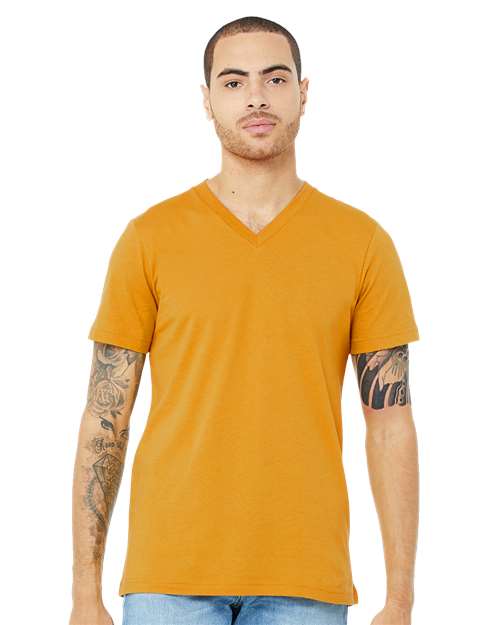 XL - Jersey V-Neck T-Shirt - 3005