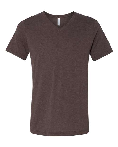 XS - Triblend V-Neck Short Sleeve T-Shirt - 3415