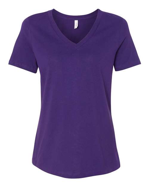 Women’s Relaxed Jersey V-Neck T-Shirt - 6405