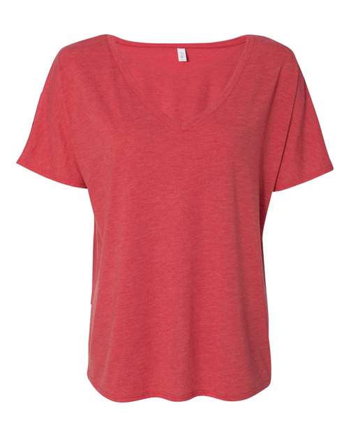 Women’s Slouchy V-Neck T-Shirt - 8815