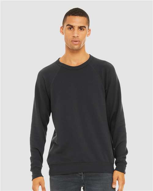 3XL - Sponge Fleece Raglan Crewneck Sweatshirt - 3901