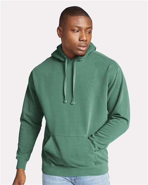 Garment-Dyed Hooded Sweatshirt - 1567