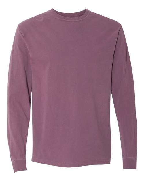 3XL - Garment-Dyed Heavyweight Long Sleeve T-Shirt - 6014