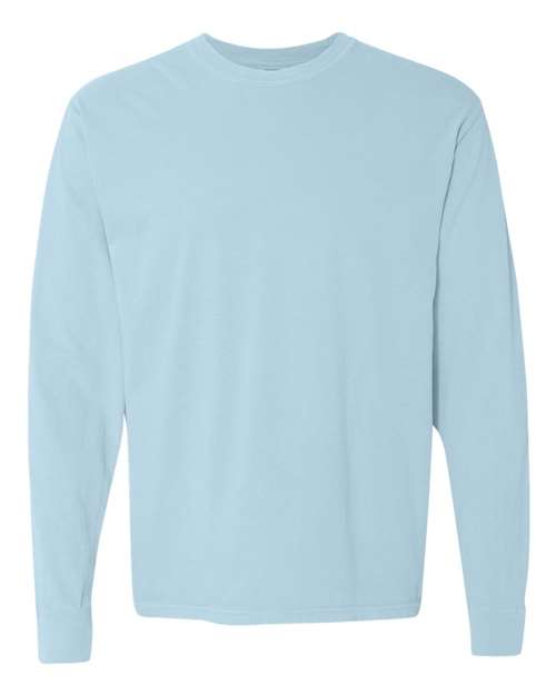 3XL - Garment-Dyed Heavyweight Long Sleeve T-Shirt - 6014