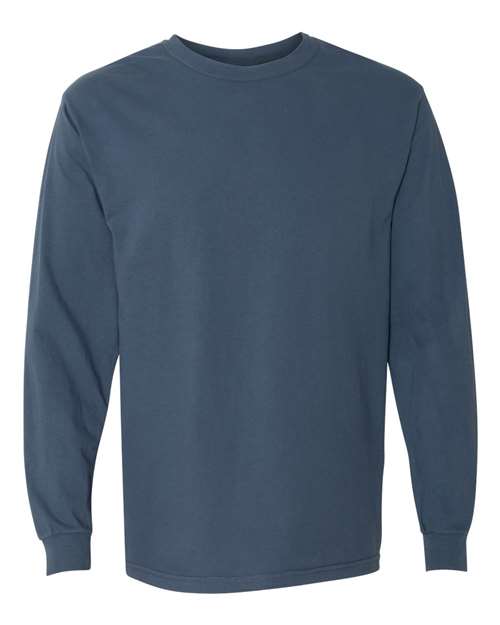 3XL - Garment-Dyed Heavyweight Long Sleeve T-Shirt - 6014