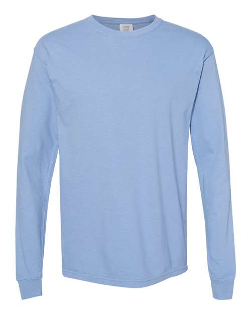 3XL - Garment-Dyed Heavyweight Long Sleeve T-Shirt - 6014