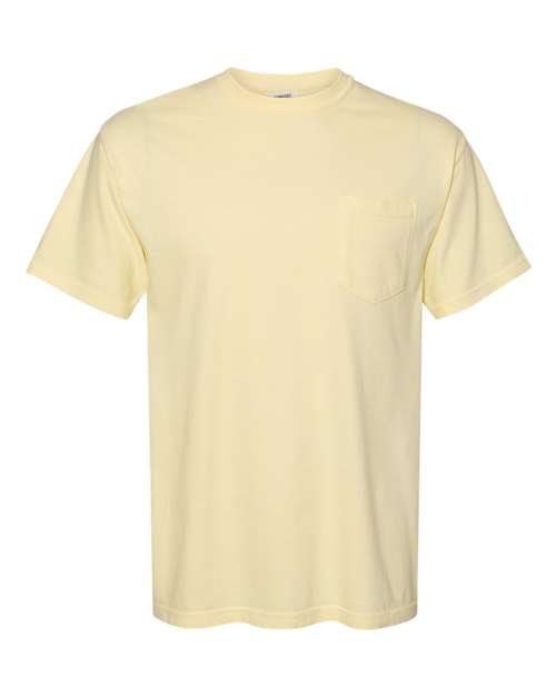 XL - Garment-Dyed Heavyweight Pocket T-Shirt - 6030