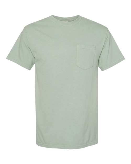 3XL - Garment-Dyed Heavyweight Pocket T-Shirt - 6030