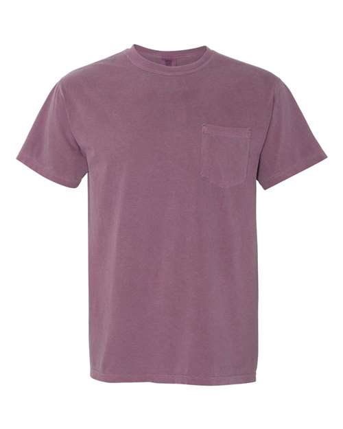 3XL - Garment-Dyed Heavyweight Pocket T-Shirt - 6030