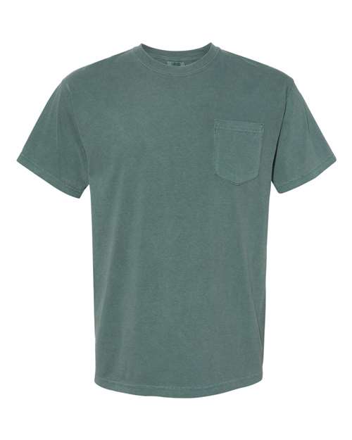 XL - Garment-Dyed Heavyweight Pocket T-Shirt - 6030