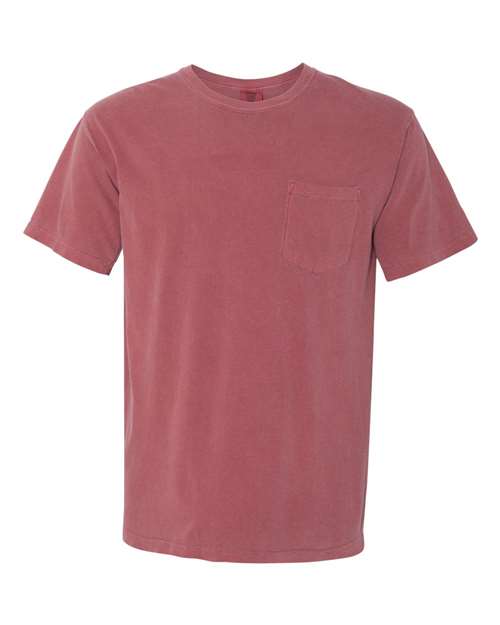 XL - Garment-Dyed Heavyweight Pocket T-Shirt - 6030