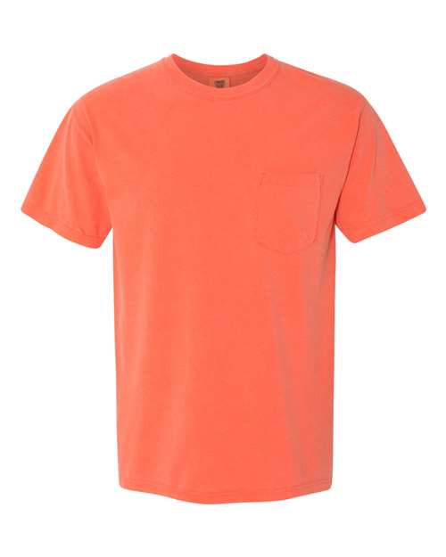 3XL - Garment-Dyed Heavyweight Pocket T-Shirt - 6030