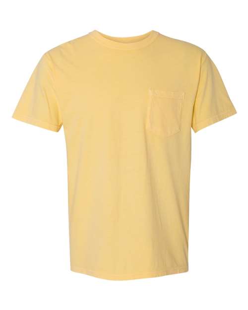 XL - Garment-Dyed Heavyweight Pocket T-Shirt - 6030