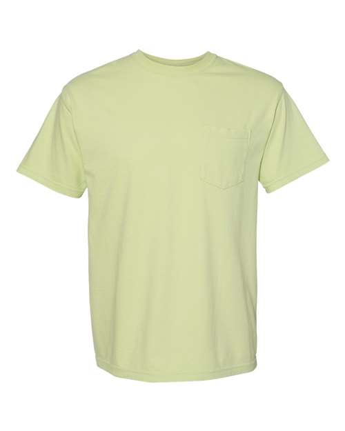 XL - Garment-Dyed Heavyweight Pocket T-Shirt - 6030