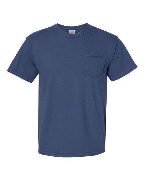 XL - Garment-Dyed Heavyweight Pocket T-Shirt - 6030