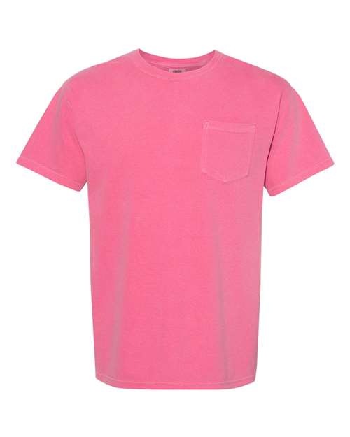 3XL - Garment-Dyed Heavyweight Pocket T-Shirt - 6030