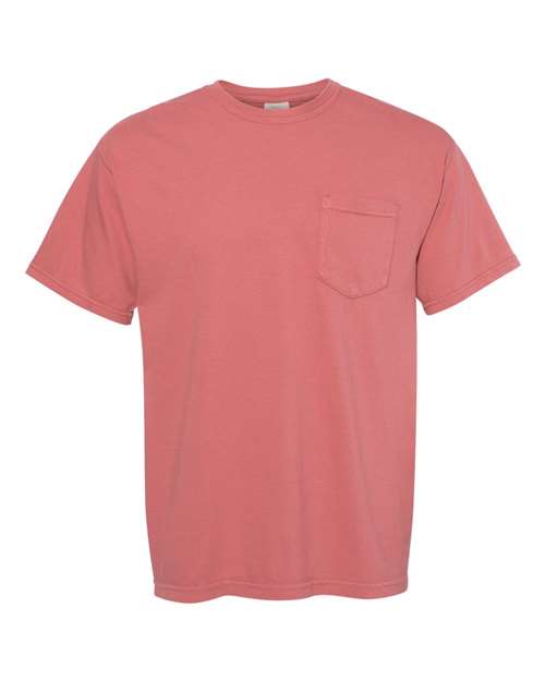 2XL - Garment-Dyed Heavyweight Pocket T-Shirt - 6030