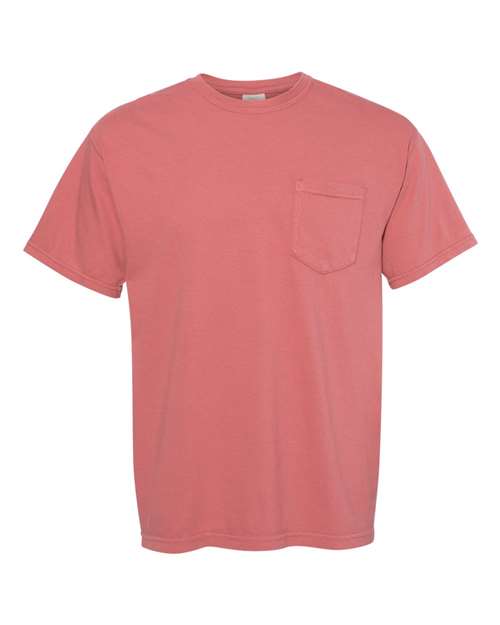 3XL - Garment-Dyed Heavyweight Pocket T-Shirt - 6030