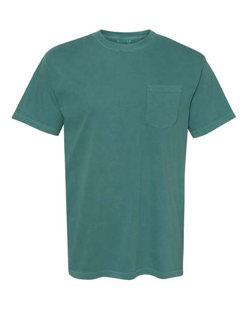 3XL - Garment-Dyed Heavyweight Pocket T-Shirt - 6030