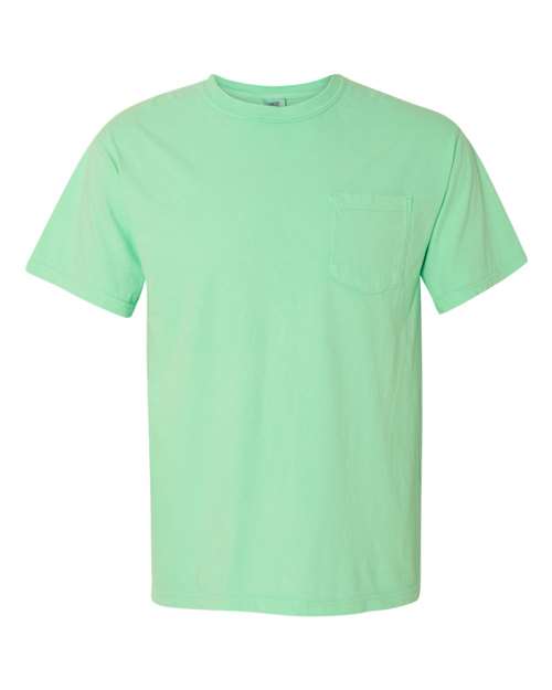 3XL - Garment-Dyed Heavyweight Pocket T-Shirt - 6030