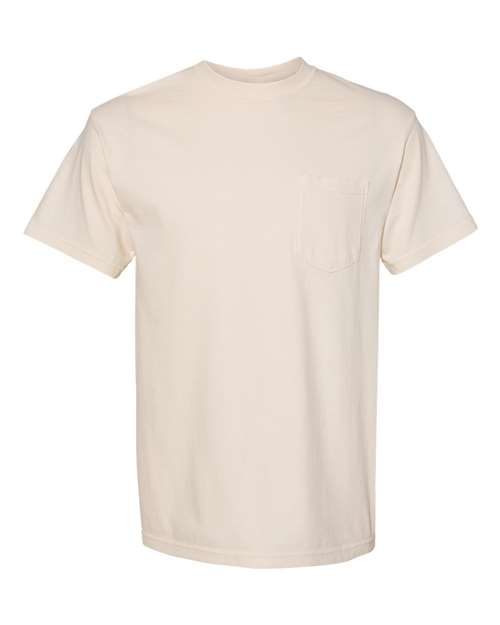 XL - Garment-Dyed Heavyweight Pocket T-Shirt - 6030