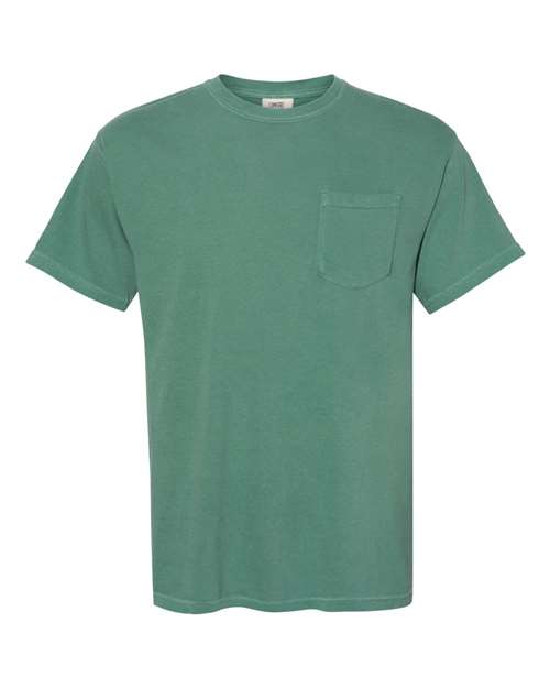 3XL - Garment-Dyed Heavyweight Pocket T-Shirt - 6030