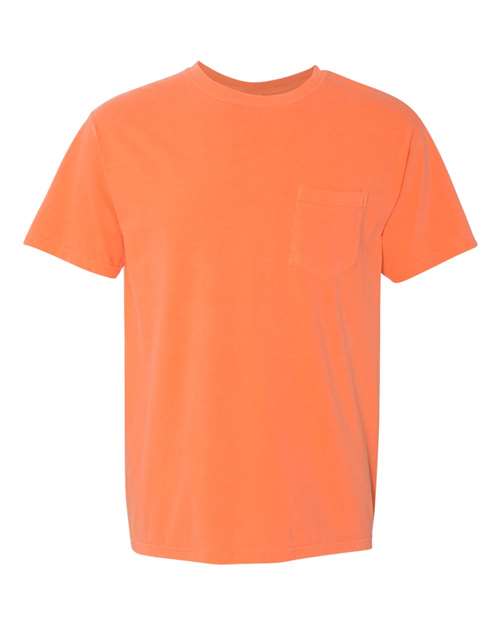 3XL - Garment-Dyed Heavyweight Pocket T-Shirt - 6030