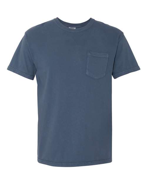 3XL - Garment-Dyed Heavyweight Pocket T-Shirt - 6030