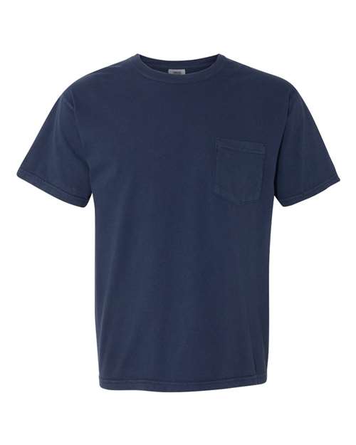 3XL - Garment-Dyed Heavyweight Pocket T-Shirt - 6030