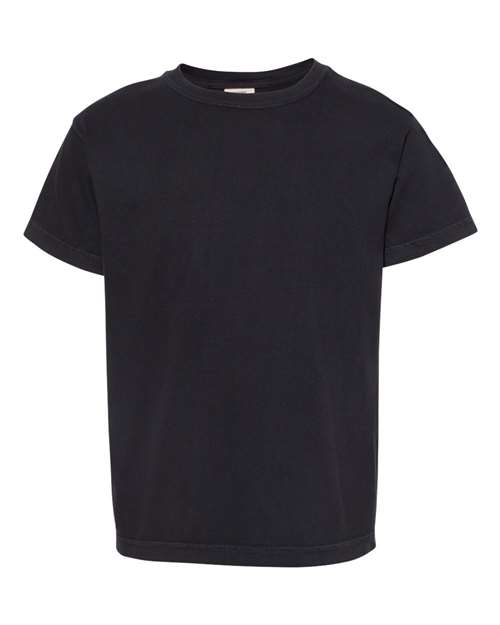 XL - Garment-Dyed Youth Heavyweight T-Shirt - 9018