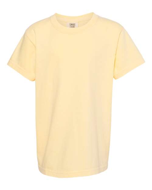 XS - Garment-Dyed Youth Heavyweight T-Shirt - 9018