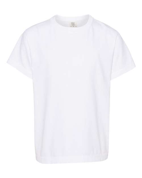 XS - Garment-Dyed Youth Heavyweight T-Shirt - 9018