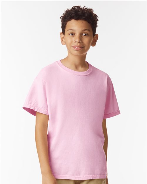 XS - Garment-Dyed Youth Heavyweight T-Shirt - 9018