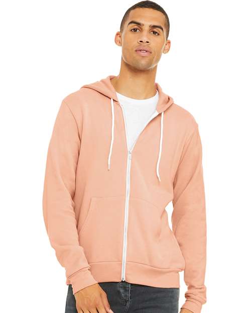 3XL - Sponge Fleece Full-Zip Hoodie - 3739