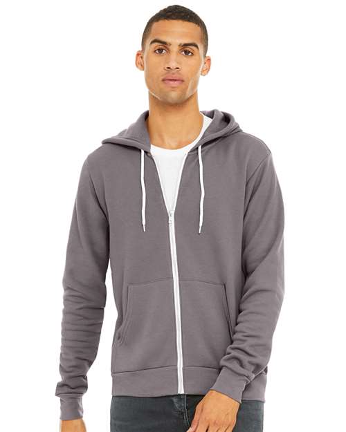 3XL - Sponge Fleece Full-Zip Hoodie - 3739