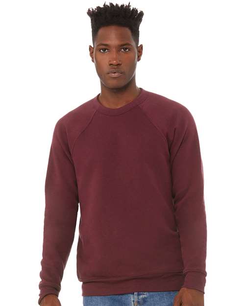 3XL - Sponge Fleece Raglan Crewneck Sweatshirt - 3901