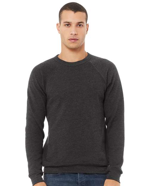 3XL - Sponge Fleece Raglan Crewneck Sweatshirt - 3901