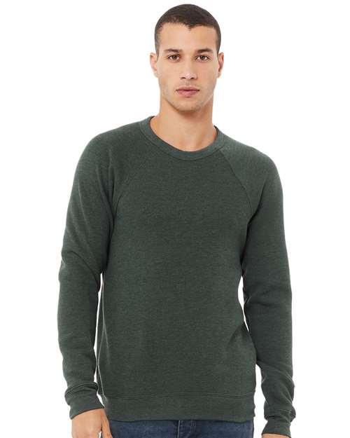 3XL - Sponge Fleece Raglan Crewneck Sweatshirt - 3901